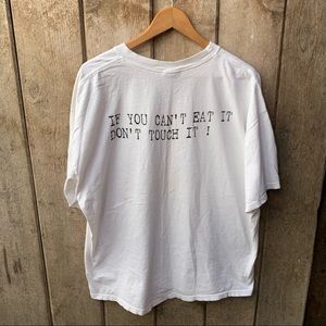 Vintage Funny T Shirt Size XXL Fits Large Mex If You Can’t Eat It Don’t Touch It